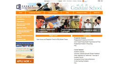 Desktop Screenshot of gs.hkbu.edu.hk