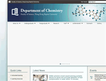 Tablet Screenshot of chem.hkbu.edu.hk